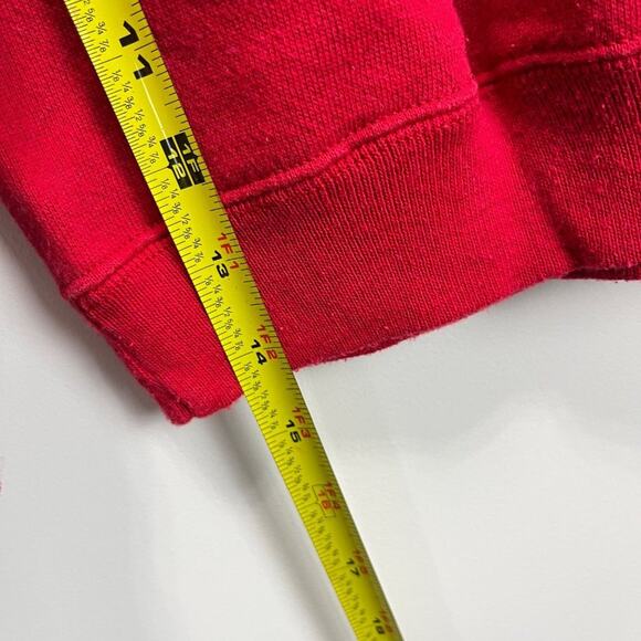 Vintage Hanes Red Teddy Bear Sweatshirt 4T USA - Picture 10 of 10